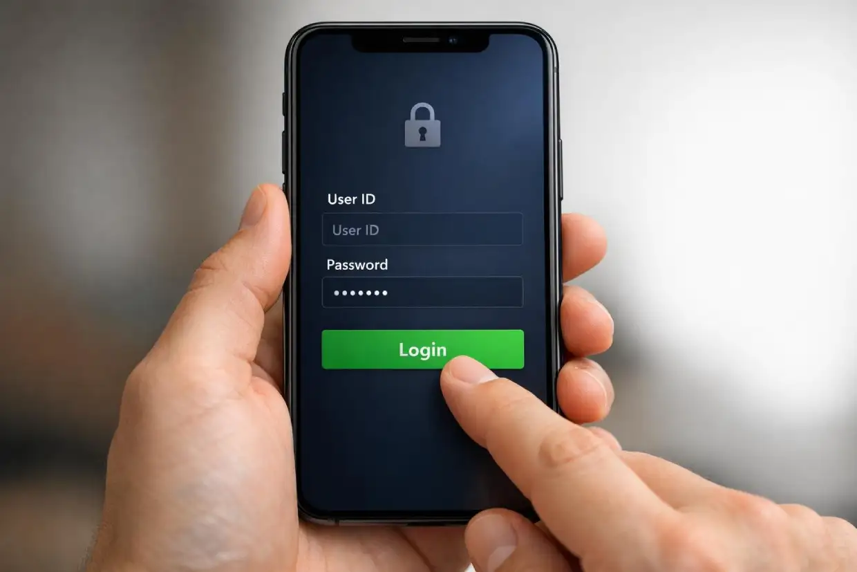 Laser247 login process on laser247exch.biz